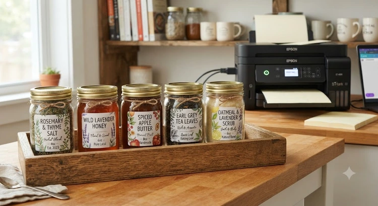 How to Print Custom Labels for Jars and Bottles