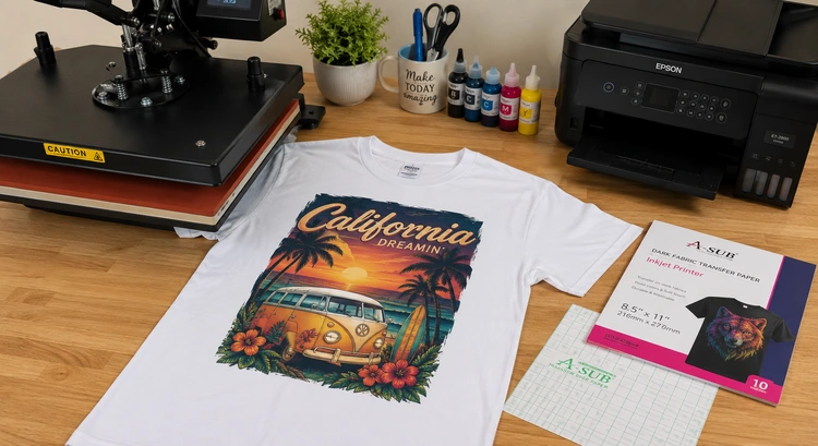 How to Print on T-Shirts at Home with an Inkjet Printer