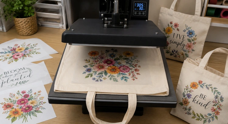 How to Print Tote Bags at Home with Heat Transfer